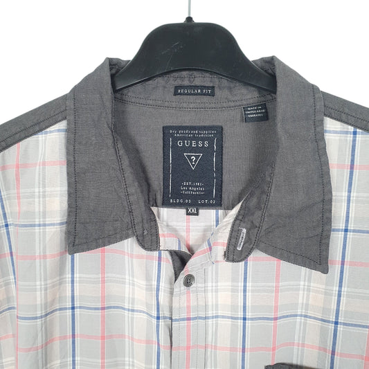 Mens Grey Guess ? Long Sleeve Shirt