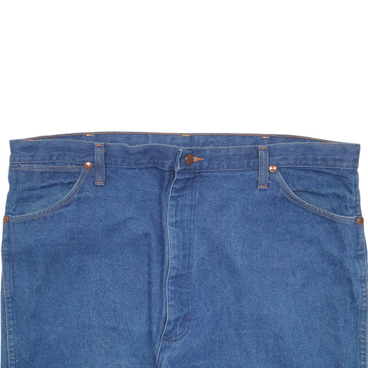 Mens Blue Wrangler Made In USA Vintage 90's Regular JeansW42 L33