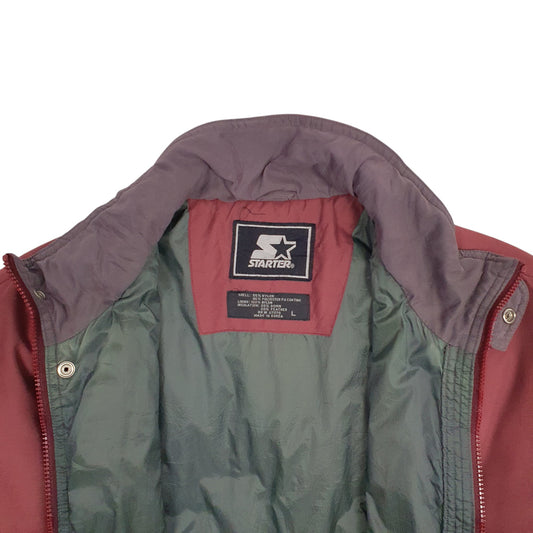 Mens Burgundy Starter Coat