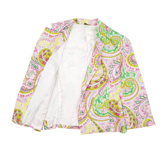 Womens Pink Melrose Vintage Floral Coat