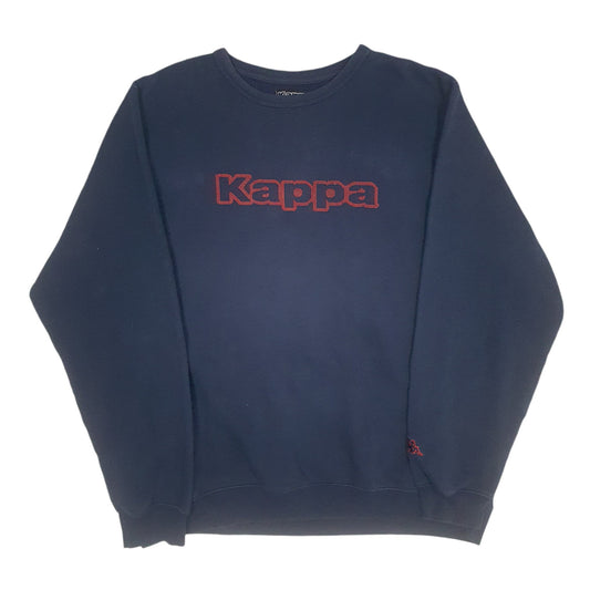 Mens Navy Kappa Crewneck Jumper