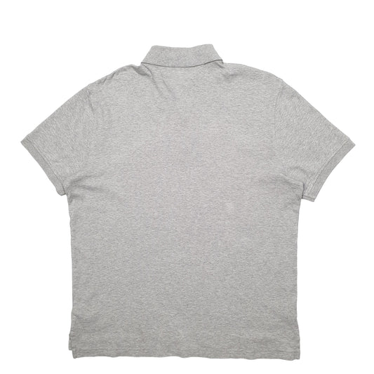 Mens Grey Tommy Hilfiger Short Sleeve Polo Shirt