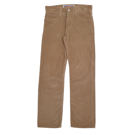 Mens Brown Levis Corduroy Trousers