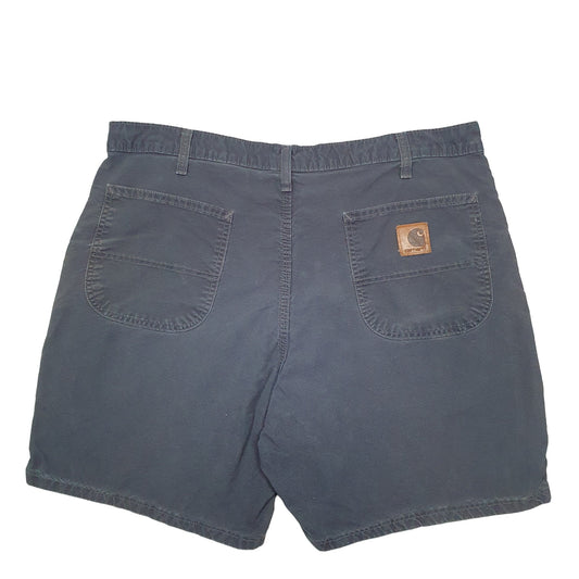 Mens Black Carhartt Workwear B145 Carpenter Shorts
