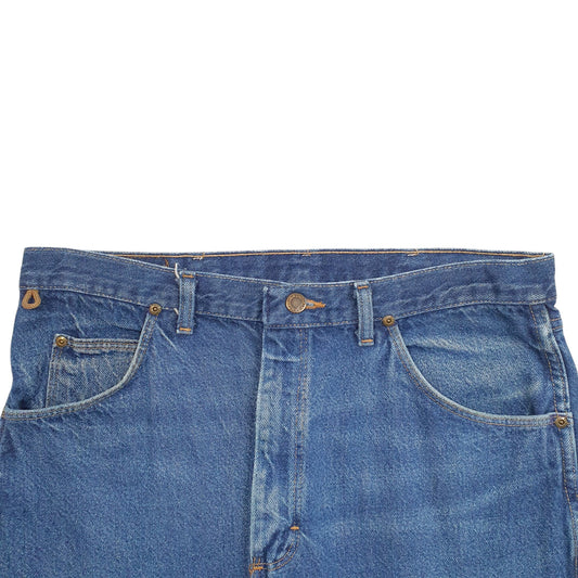 Mens Blue Wrangler Made In USA Vintage 90's Casual JeansW36 L31