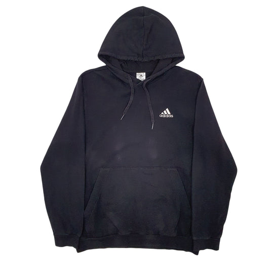 Mens Black Adidas Hoodie Jumper