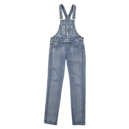 Womens Blue Non Branded Dungaree Trousers
