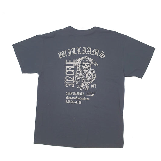 Mens Black Jerzees Just Jitsu MMA Short Sleeve T Shirt