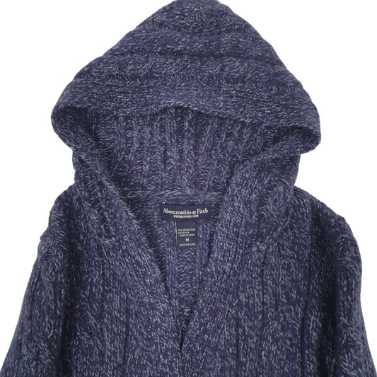 Womens Blue Abercrombie & Fitch Hoodie Jumper