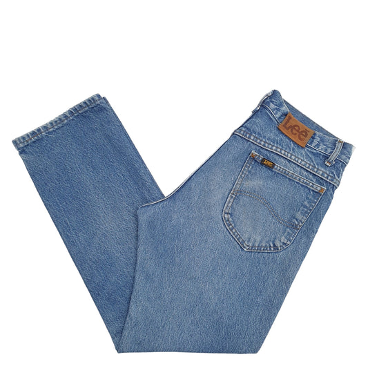 Mens Blue Lee Made In USA Vintage 90's Riders JeansW33 L30