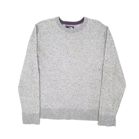 Mens Grey The North Face Crewneck Jumper