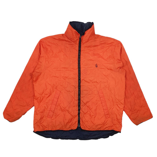 Mens Orange Nautica Coat