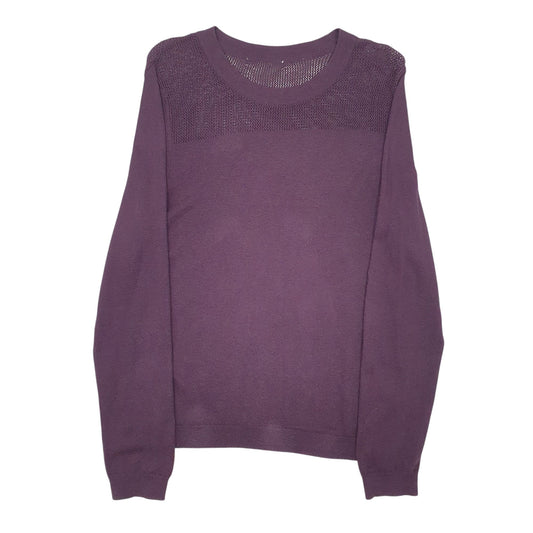 Womens Purple Jack Wills Crewneck Jumper