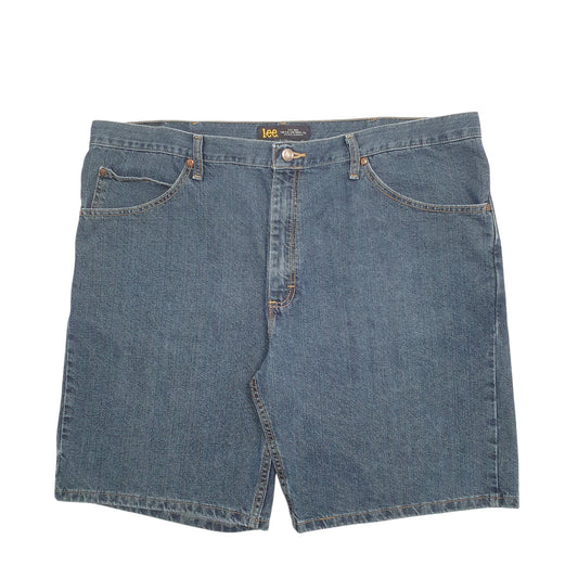 Mens Blue Lee Denim Shorts