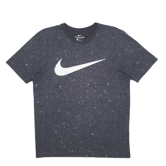 Mens Black Nike Dri-Fit Short Sleeve T Shirt