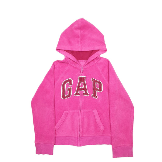 Womens Pink Gap Full Zip Jumper