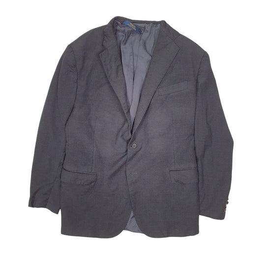 Mens Black Polo Ralph Lauren Suit Coat