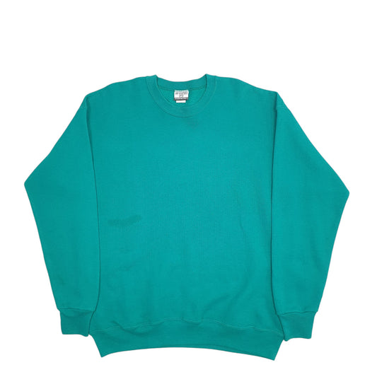 Mens Green Lee Made In USA Vintage Crewneck Jumper