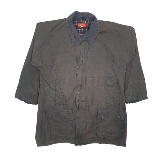 Mens Black Madia Vintage Coat