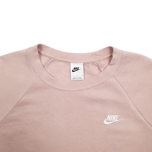 Womens Pink Nike Crewneck Jumper