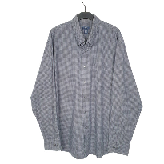 Mens Grey Dockers Long Sleeve Shirt