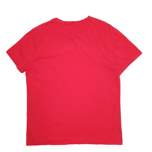 Mens Red Polo Ralph Lauren Short Sleeve T Shirt