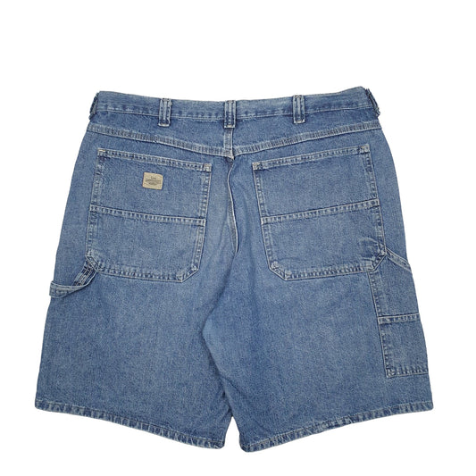 Mens Blue Lee Dungarees Carpenter Shorts