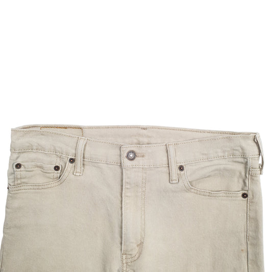 Mens Beige Levis 513 JeansW32 L30