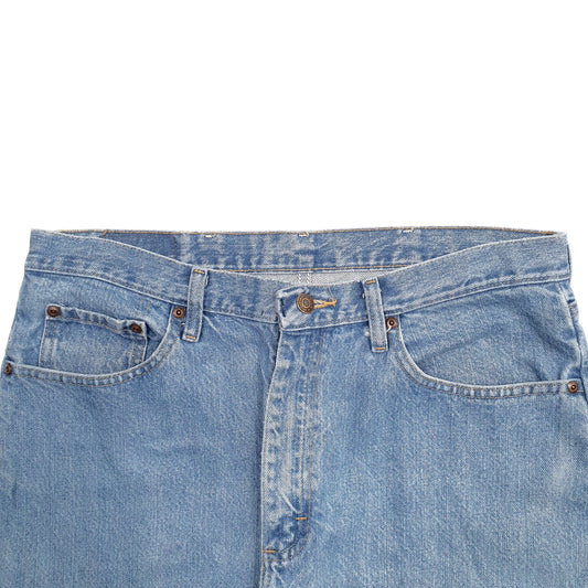 Mens Blue Wrangler Casual JeansW34 L29