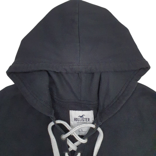 Womens Black Hollister Hoodie Jumper