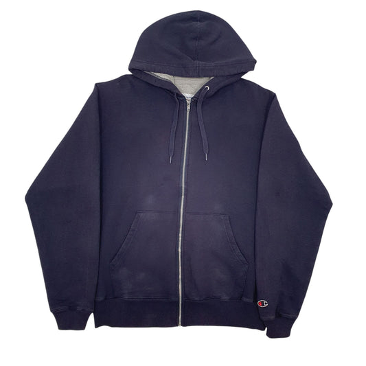 Mens Navy Champion Full Zip Jumper