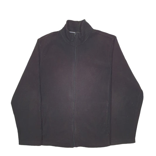 Mens Black Champion Full Zip Jumper