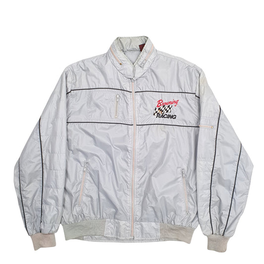 Mens Grey Stange Browns Racing Coat