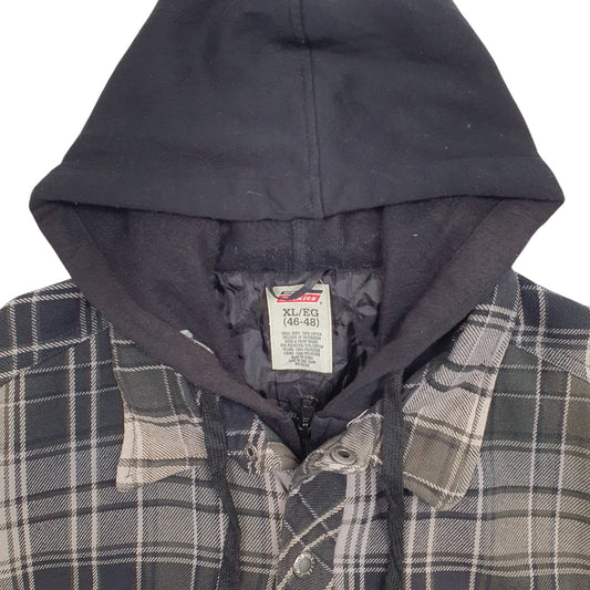 Mens Green Dickies Hoodie Coat