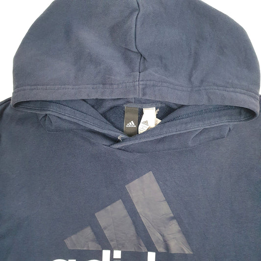 Mens Navy Adidas Hoodie Jumper