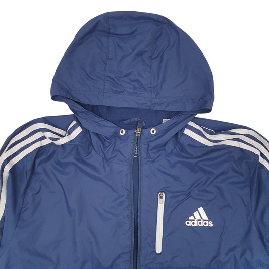 Mens Navy Adidas Coat