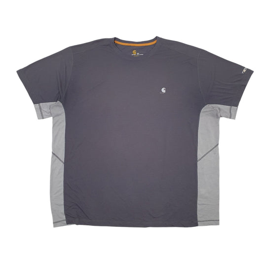 Mens Grey Carhartt Short Sleeve T Shirt