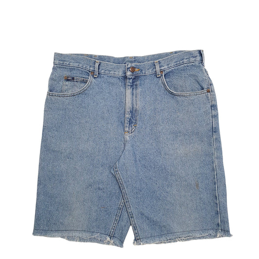 Mens Blue Lee Denim Shorts