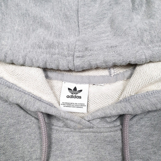 Womens Grey Adidas Hoodie Jumper