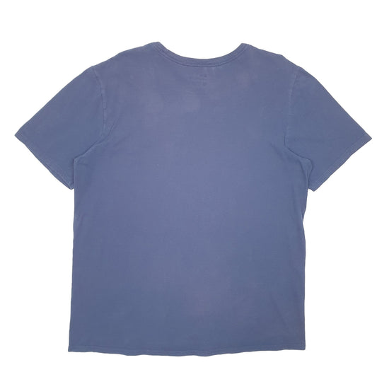 Mens Navy Nike Dallas Spellout Swoosh Short Sleeve T Shirt