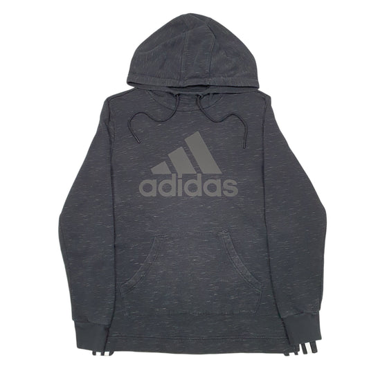 Womens Black Adidas Hoodie Jumper