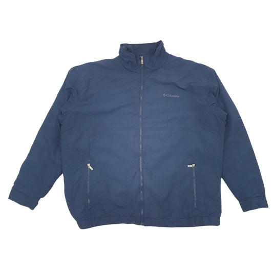 Mens Navy Columbia Sportswear Company Coat
