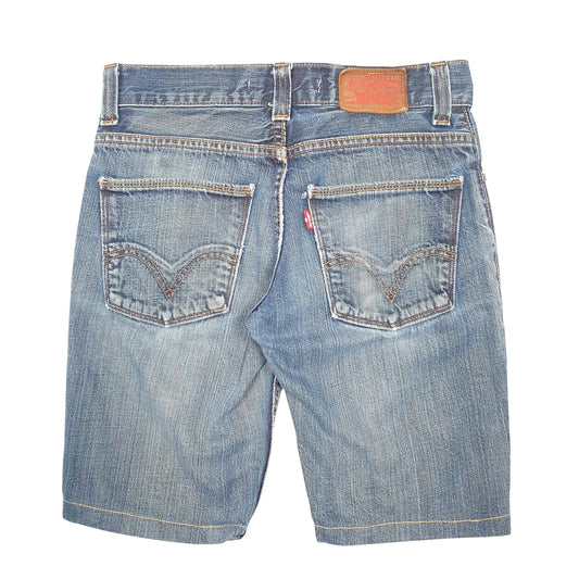 Mens Blue Levis 511 Slim Jorts Denim Shorts
