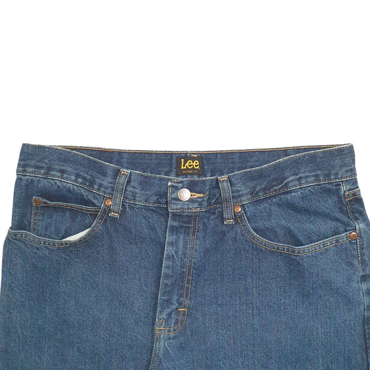 Mens Blue Lee Casual JeansW33 L30