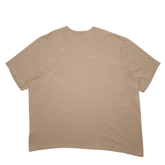 Mens Brown Carhartt Short Sleeve T Shirt