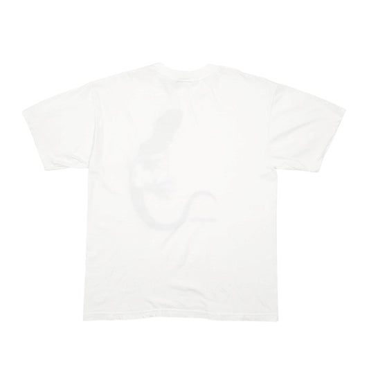 Mens White Moyel Vintage 90s Short Sleeve T Shirt