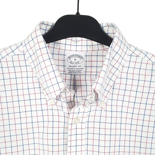 Mens White Brooks Brothers Regent Long Sleeve Shirt