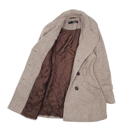 Womens Beige Jane Norman Coat