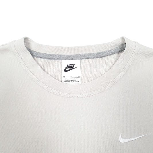 Womens Beige Nike Crewneck Jumper