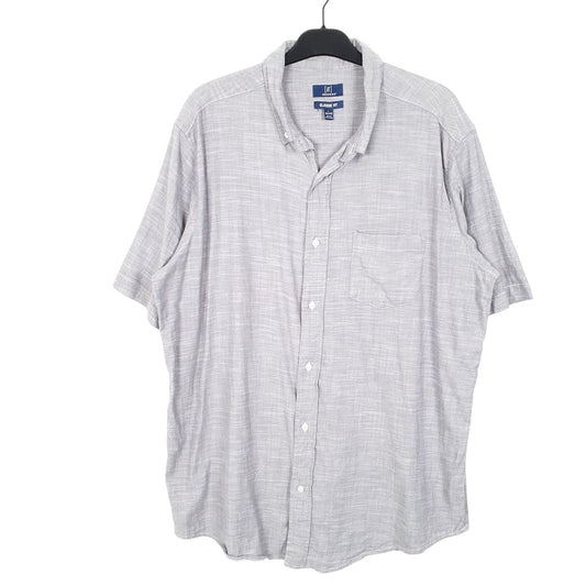 Mens Grey George Short Sleeve Shirt